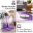 Abstract Ombre Plush Area Rug – Soft Gradient Accent with Non-Slip Backing-1250234269