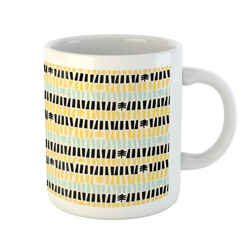 Grande tasse à café mid-century