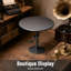 Table de bout Industrial Retro Table d'appoint Mécanique antique DIY Manivelle à hauteur ajustable-217115044