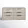 Commode double 6 tiroirs Aria