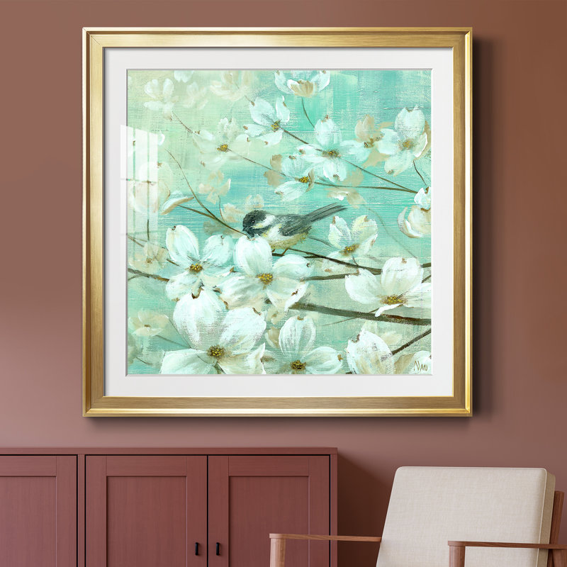 Simple Nature IV - Cadre photo, reproduction d'art sur papier, Doré, H 26,5 po x l 26,5 po x P 1,5 po