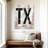 " Texas Bigger Better And Barbecued " by TimberType Studio-1002515783