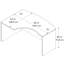 Structure de bureau en coin Series C-4658560-39590355