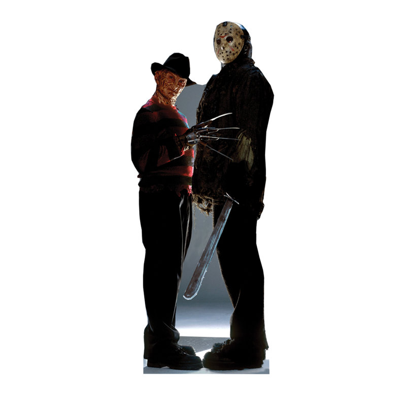 Freddy vs Jason Life-Size Cardboard Standup Decor