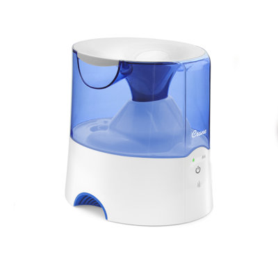 Crane USA 0.5 Gallons Warm Mist Steam Tabletop Humidifier for 250 Cubic Feet
