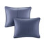 Courtepointe simple / simple TG bleu marine, choix de literie simple et hygiénique 2 pièces pour un très grand confort durable-128128323-128128318
