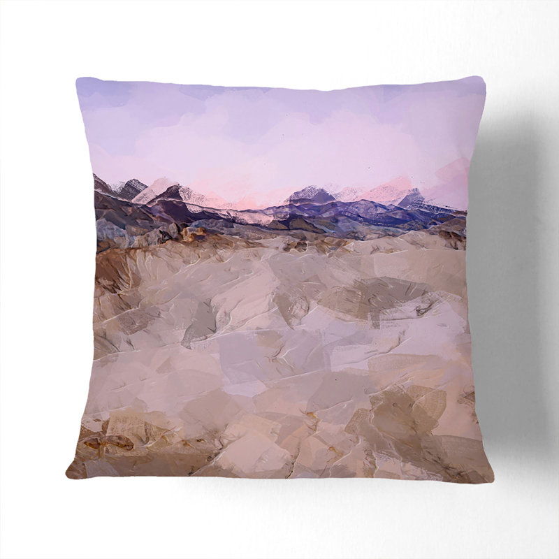 Abstract Square Cushion, White, 55cm H x 55cm W x 20cm D