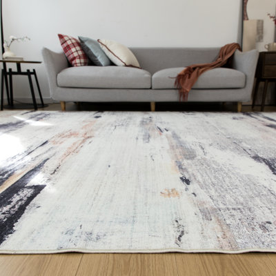 Tapis gris cassé Cassella Stone Cloud