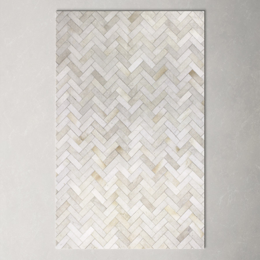 Marsha Handmade Cream Area Rug