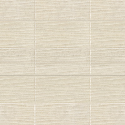Sensa Waves 11-3/4 in. x 23-1/2 in. Porcelain Wall Tile