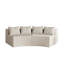 Canapé modulaire incurvé en velours Corduroy-1647707055