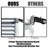 Galvanized Raised Garden Bed 6X3x1ft, Large Gardening Planter Box. Ample Space For Planting. Steel, Snow . Open-Ended Base Water Drainage. Strong Support Rods Durability. Thickened Edge Protection.