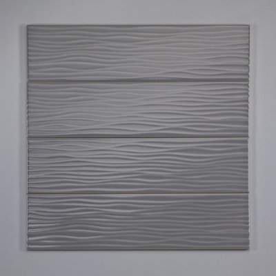 San Marco 4' x 16" Ceramic Subway Tile, Breeze Pattern
