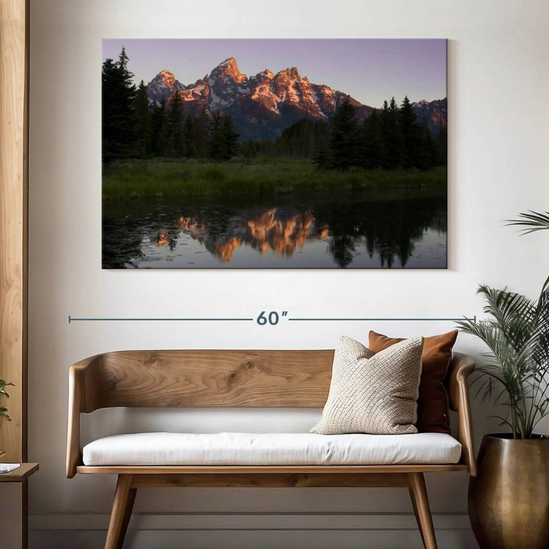 Alvord reflet de Grand Teton, H 34 po x l 51 po