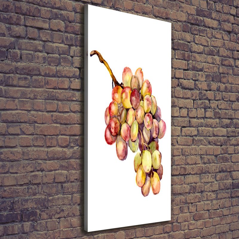 Grapes - Wrapped Canvas Print
