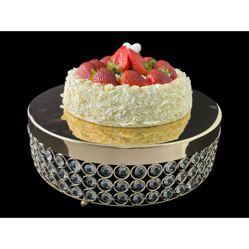 Présentoir à gâteaux en fer Aliannah