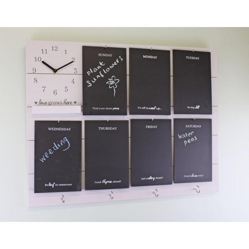 Angyalka Wall Mounted Letter Board 60cm H x 46cm W, White