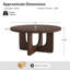 Table basse ronde en bois massif et manufacturé Jadida-1067439537
