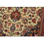 Tapis Qom fin 97 cm x 157 cm, laine/soie ivoire, tapis traditionnel noué à la main