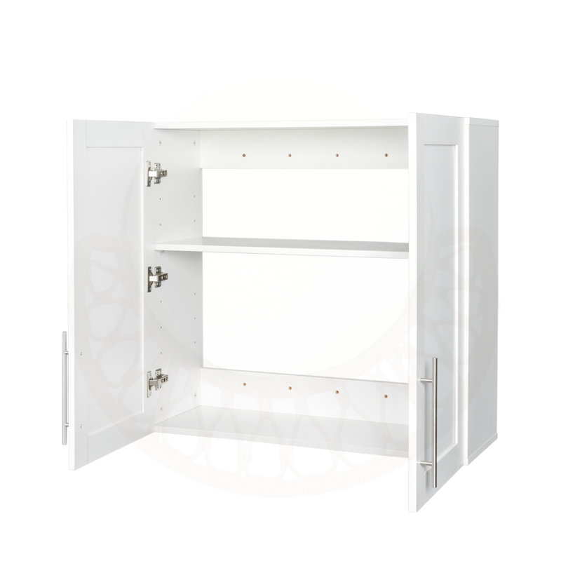 Versatile Stackable Wall Mounted Storage Poirier with Movable Shelves and Adjustable Partitions for Efficient Organization