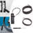 CNCEST Black Cable Lock with Combination