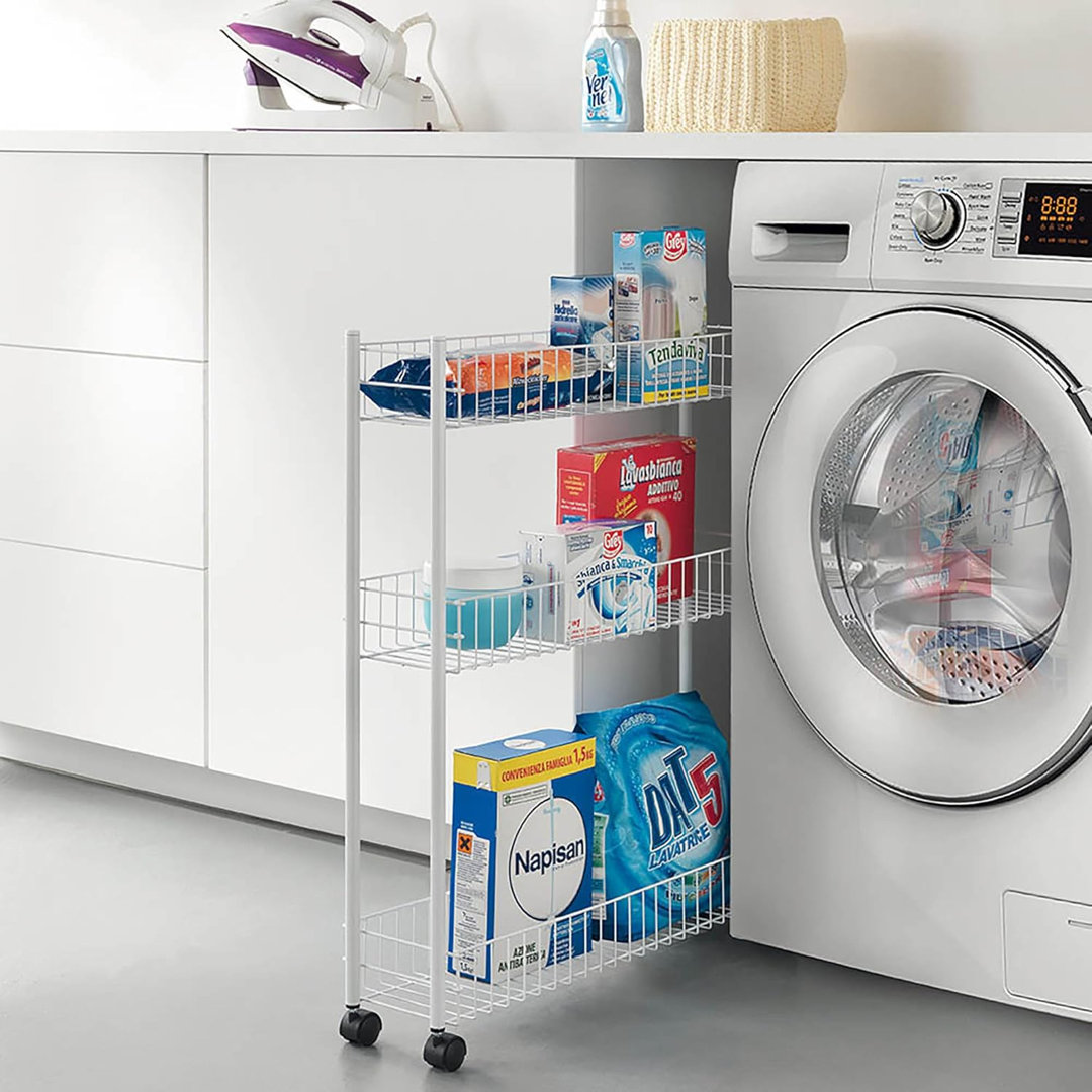 16cm W Metal Storage Rack