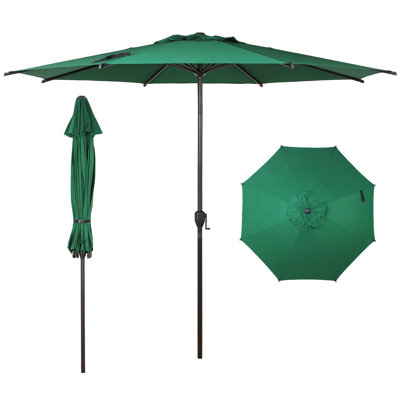 Lyon Market Umbrella with Crank Lift