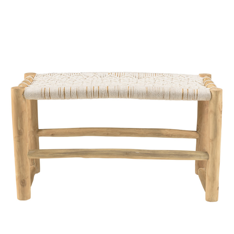 Cafferkey Solid Wood Bench