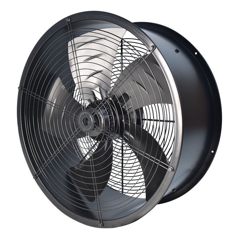 Livingandhome Ventilation Wall-Mounted Exhaust Axial Fan 24-inch