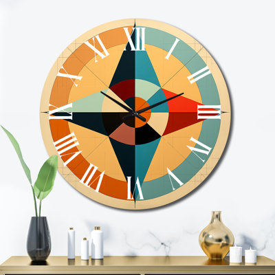 Horloge murale Compass