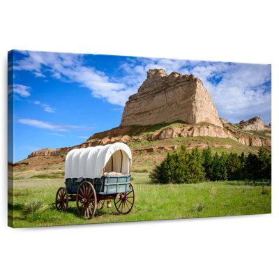 Scotts Bluff Mountain Scene
