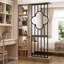 71" Tall Room Divider with Shelves