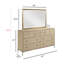 Commode Straddella avec miroir Anaheim