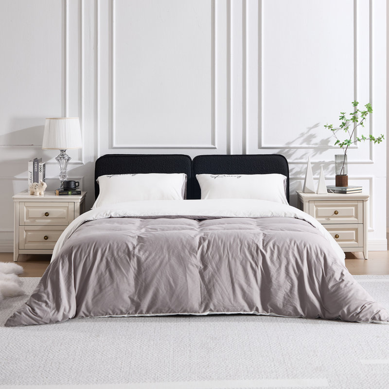 Compression Memory Foam Integrated Bed with Premium Knitted Fabric & Removable Cover
