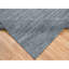 Tapis carré gris en laine tissé à la main 8 pi 1 po x 8 pi 1 po Ar69ic