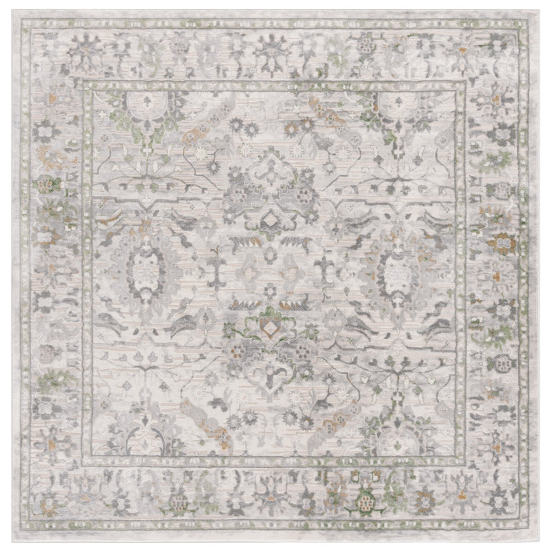 Juditha Performance Oriental Rug, Square 6'7"