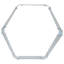 Lit de jardin surélevé en acier galvanisé Irick - 40,5 po x 36 po x 11,75 po - Argent-498830956