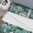 Maegen Green Mint Seamless Waves I - Floral Duvet Cover Set - Microfiber Polyester-751229687