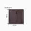 Armoire de rangement imperméable pour chaussures en alliage d'aluminium 12 paires-100206469
