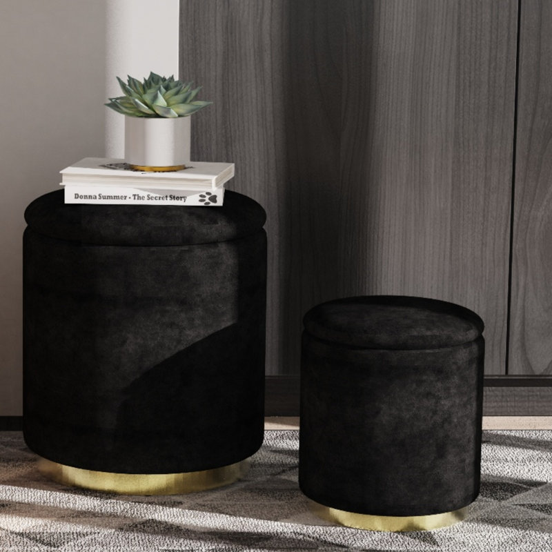Repose-pieds 15,4 po, Noir, noir, noir, noir
