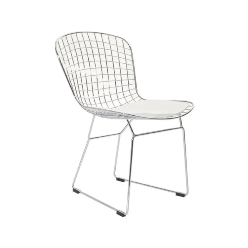 Chaise Wire, Blanc