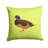 Bantam Duck Outdoor Throw Pillow-23813792-48712563