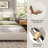 Elegant Fabric Bed Frame-535547051