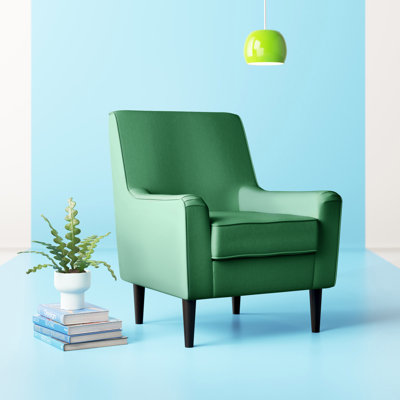 Feurstein Tufted Polyester Armchair by Wade Logan