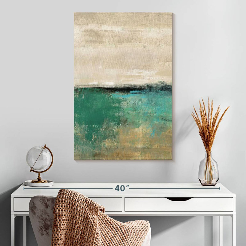 Avery Spring Valley Teal, 30" H x 20" W