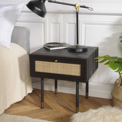 McKail 50cm W Bedside Table