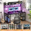 Bureau d'ordinateur Wilcott-818121347-818121345