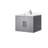 Dark Grey Vanity For Bath 24 In. W X 22 D, White Quartz Top & Faucet - Scratchproof Spacious Storage Shelf Soft Close D With And Surface Ample Cabinet