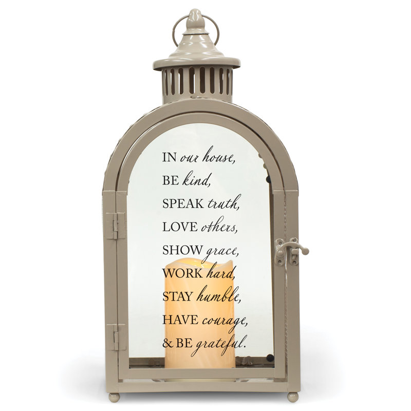 Lanterne «In Our House be Kind»
