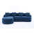 Chenille bleue marine sélectionné